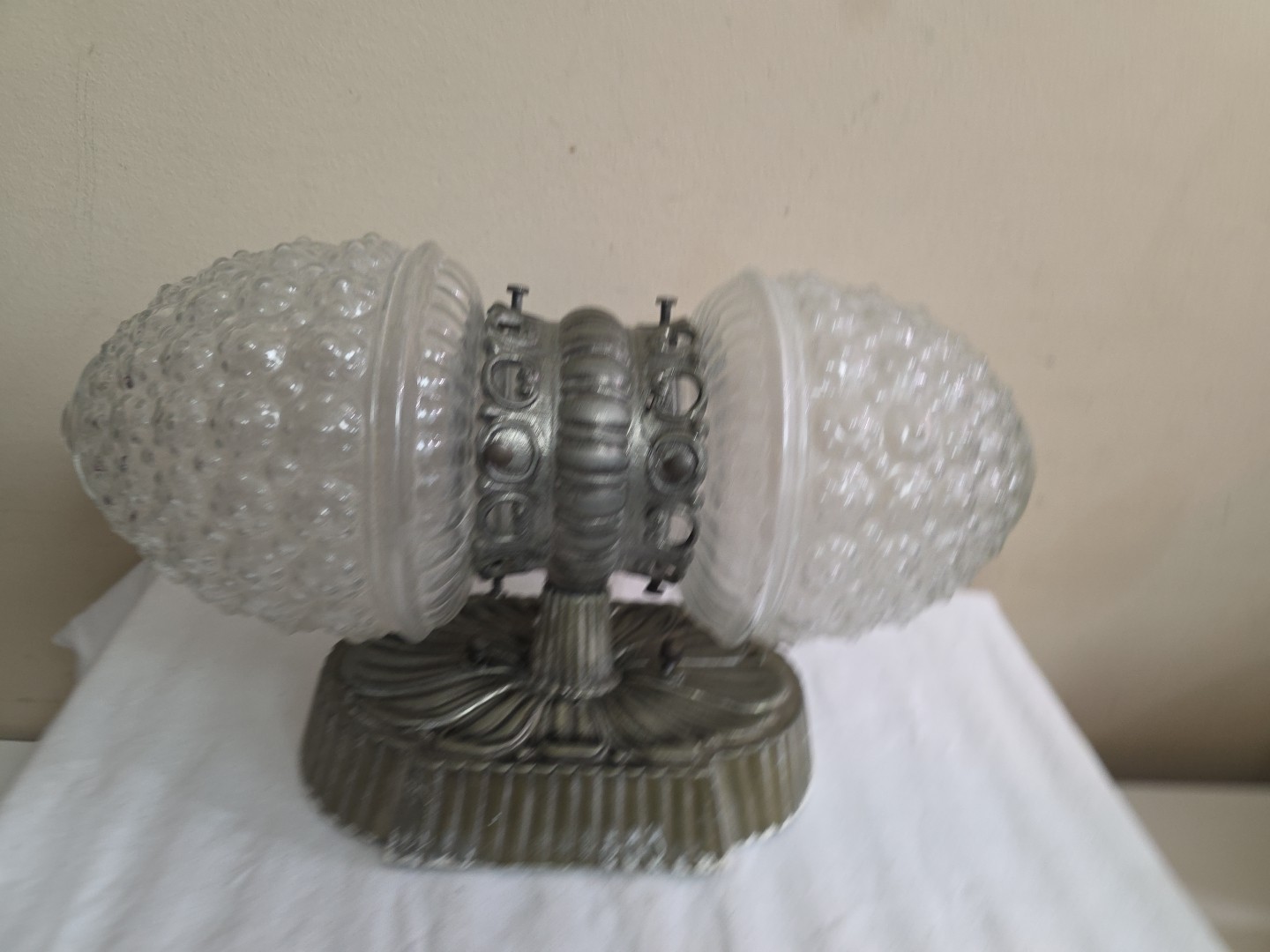 Vintage Double Vanity Bathroom Wall Globes Light Fixture By Lightcraft App 13"