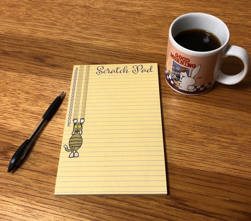 Scratch Pad - Funny Cat To-Do List Notepad - 50 Sheets Per Pack - 45008