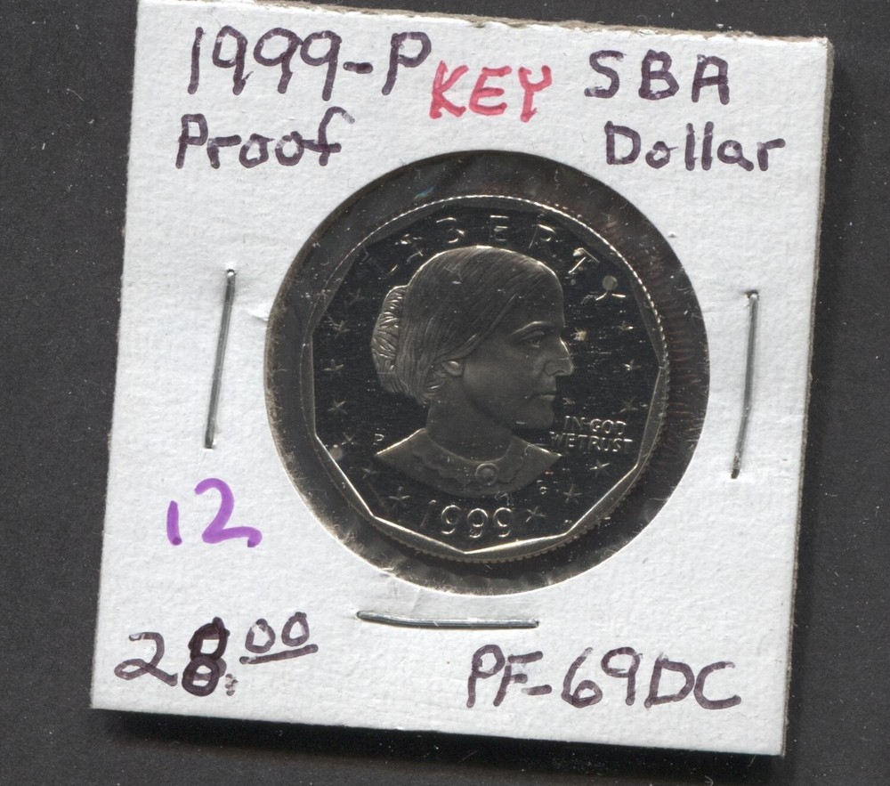 1999- Susan B. Anthony Silver Dollar- PF