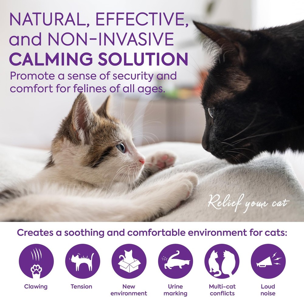 Cat Pheromones Calming Diffuser: Premium Pheromone Diffuser for Cats - Cat Ph...