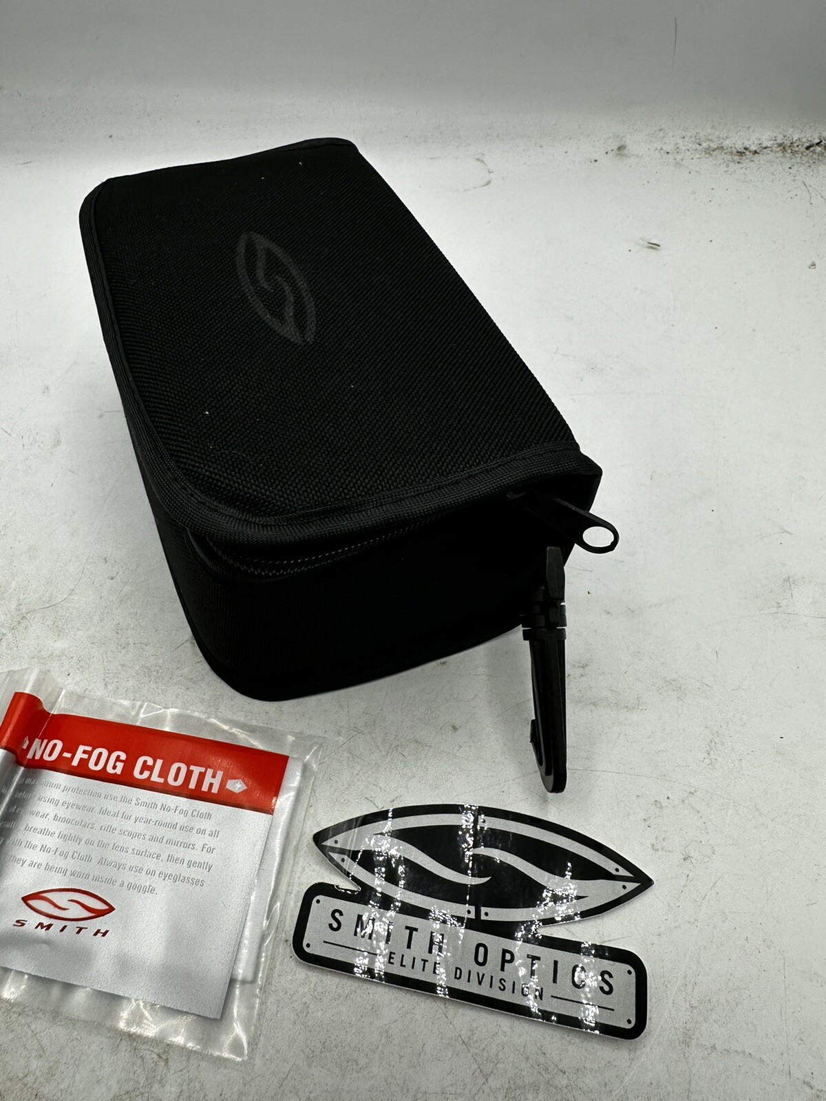 Smith Optics Ballistic Safety Glasses Case Zip Black Only Case AEGIS MOLLE Army