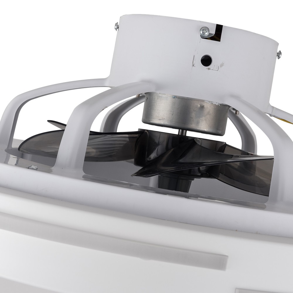 20" Modern Ceiling Fan with LED Light Chandelier Flush Mount Lamp Remote Control