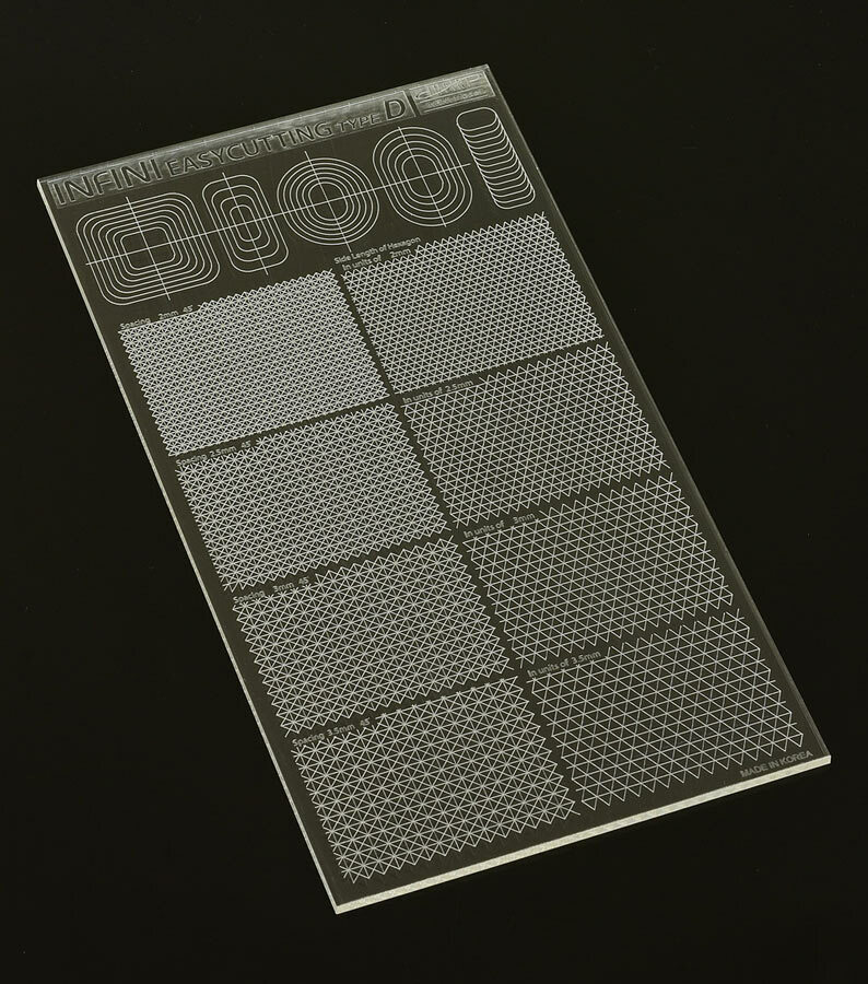 Infini Model Clear Easycutting Type D (Clear See Thru)