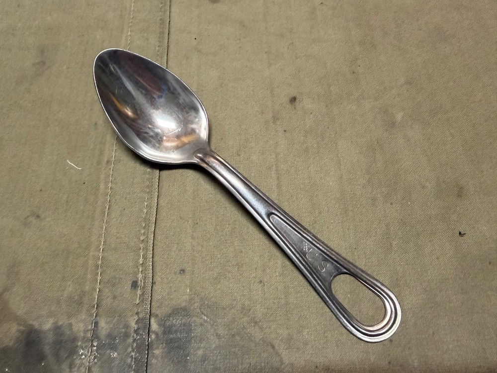 ORIGINAL WWII US INFANTRY ARMY MESS KIT SPOON UTENSIL