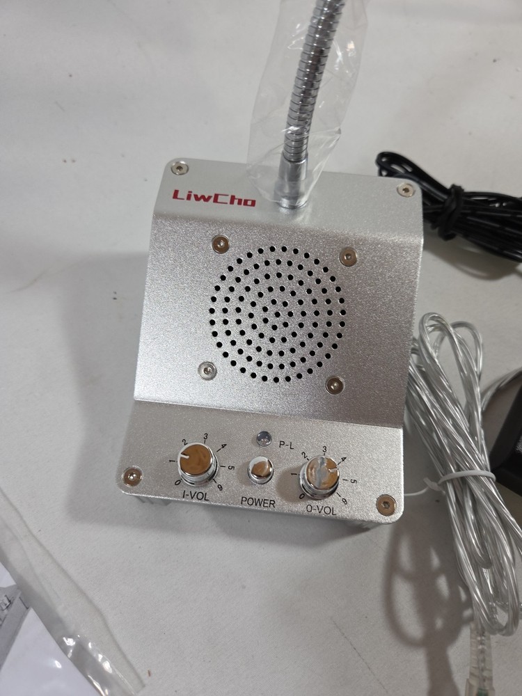 Window Speaker Intercom System Dual Way Intercommunication Mic FREE SHIP