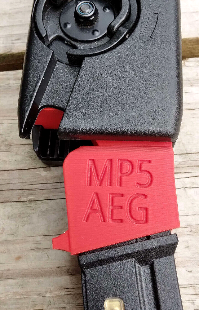 Airsoft MP5 AEG Odin Speedloader Adapter (Red)