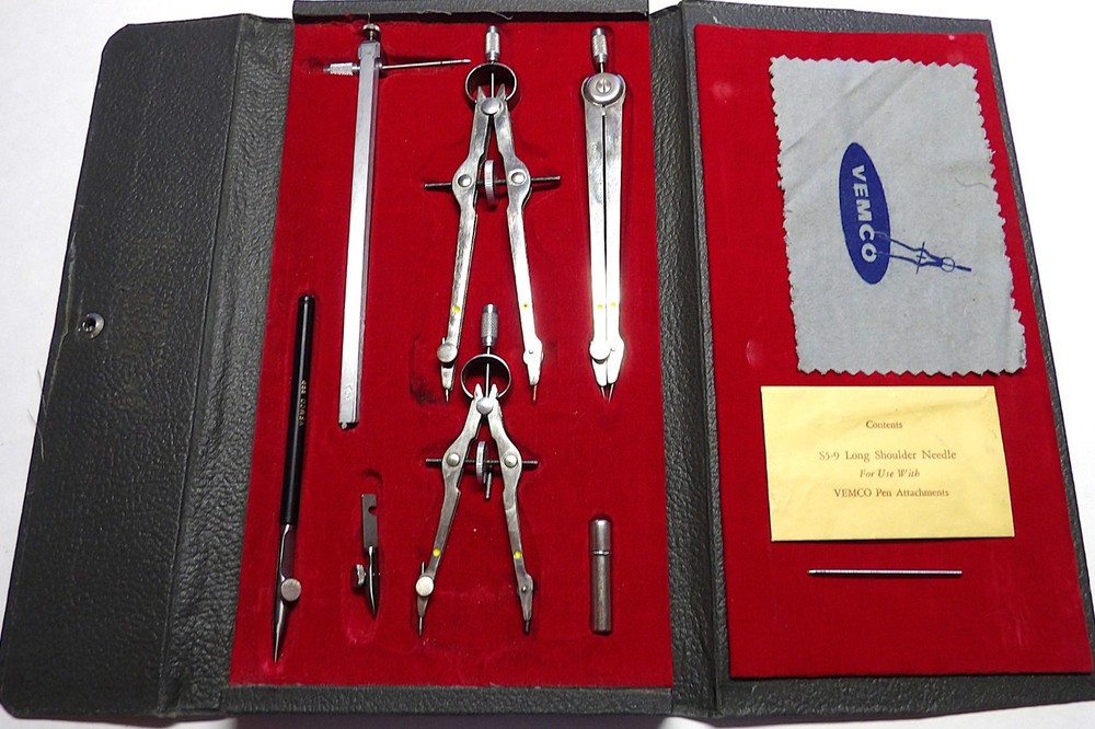 VINTAGE VEMCO DRAFTING KIT
