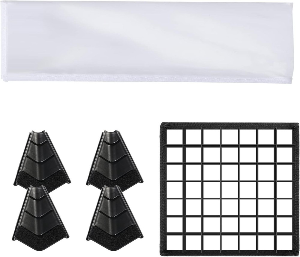 GVM LED Light Softbox Grid Beehive Light Diffuser for with 800D 560AS 480LS