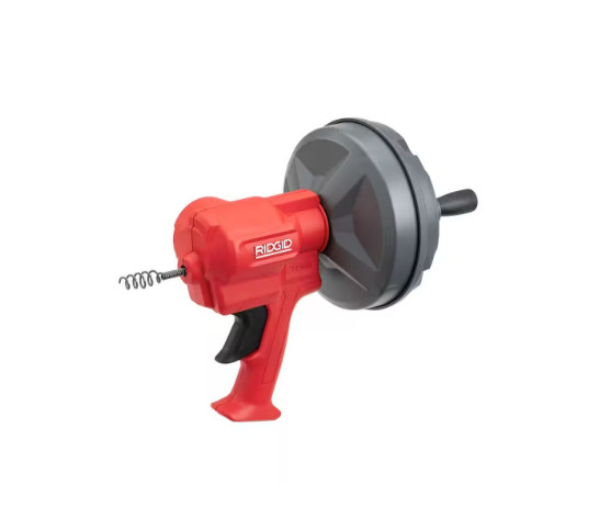 EZ SPIN Drain Cleaning Snake Auger