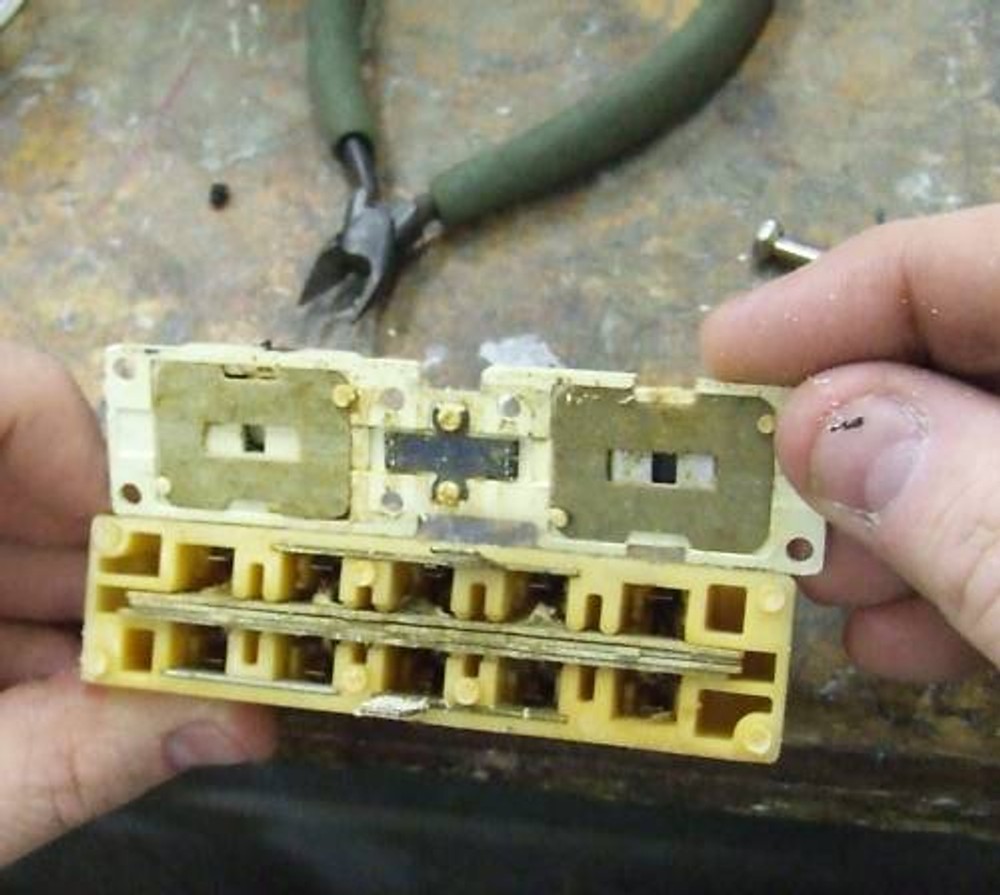 AC control switch wafer rebuild set Air Conditioning