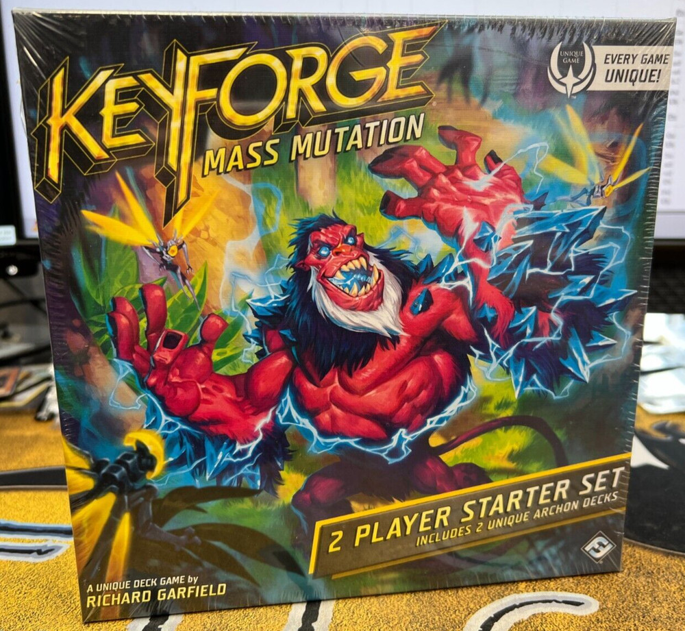 Keyforge SEALED Mass Mutation 2 Player Starter Set!!