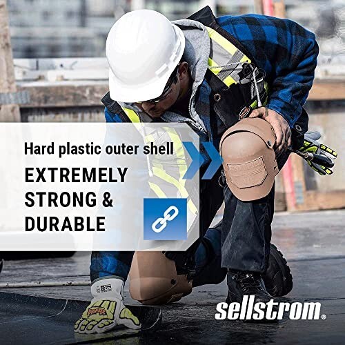 Sellstrom S96111 Ultra Flex III KneePro Knee Pads Construction Flooring Roofing