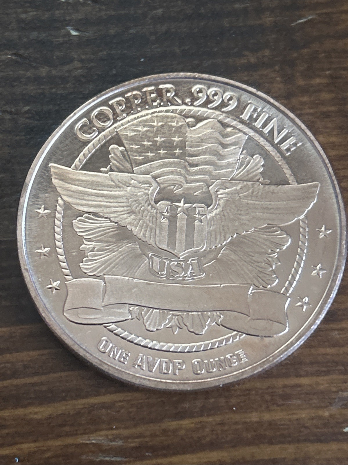 DONALD TRUMP "Assassination Attempt" 1 oz. Copper Round Coin FIGHT! FIGHT!