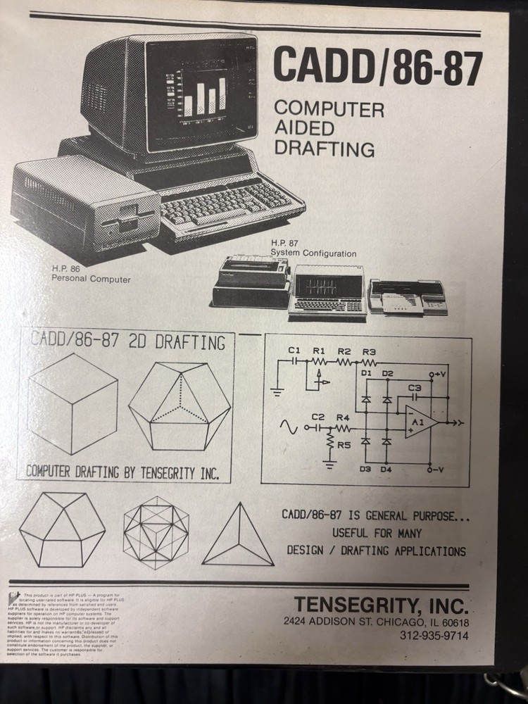 Vintage HP Hewlett Packard 85 Computer