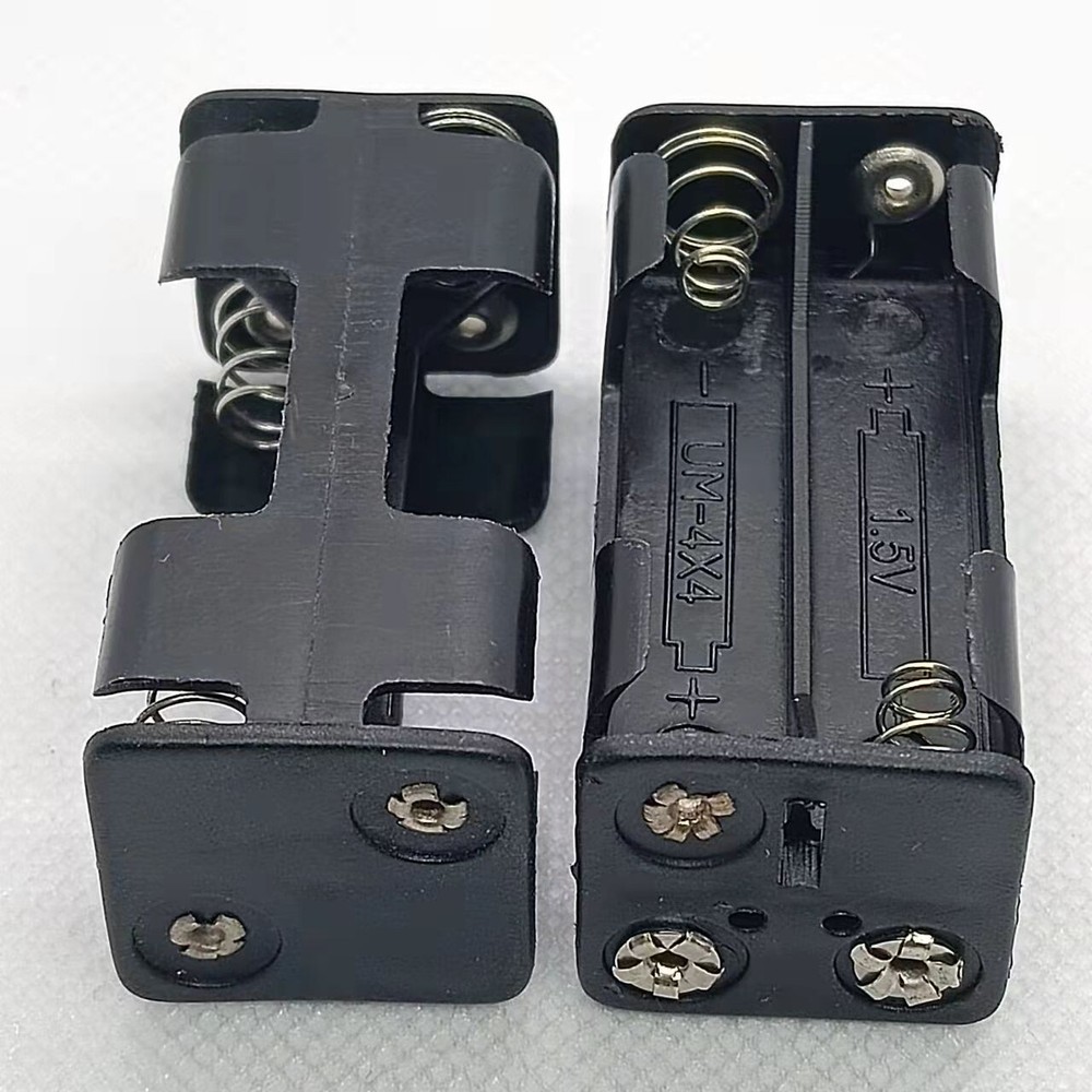 3pcs4 sections No.7 back pack 6V garbage can battery box with contac