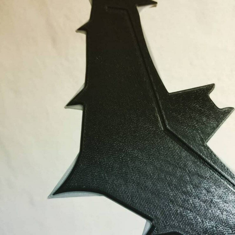 Bladed Batarang Larger (3d printed)