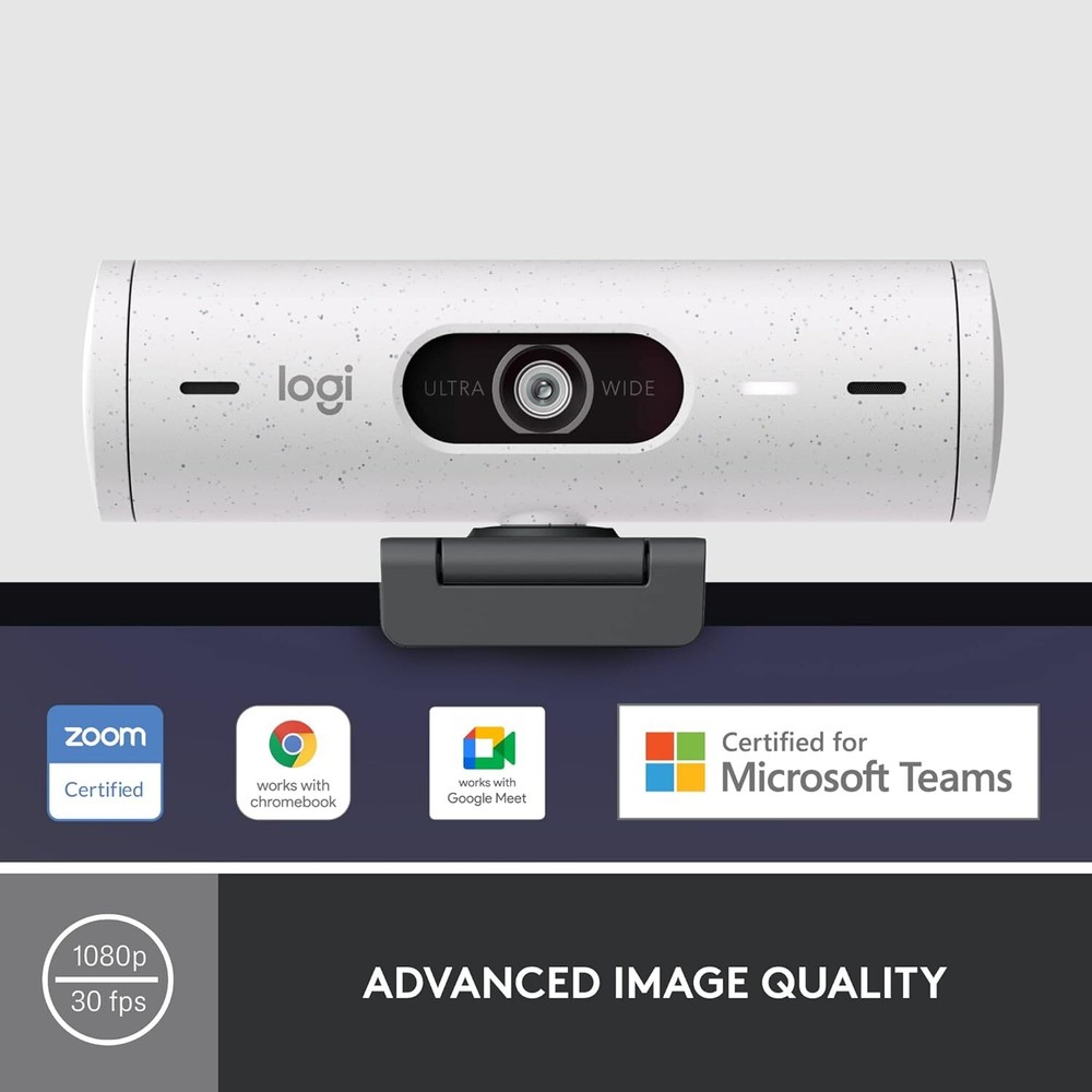 Logitech Brio 505 Web Camera - Off White