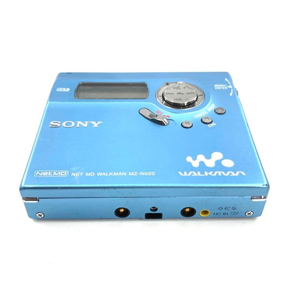 MZ-N920 SONY NET MD WALKMAN Operation confirmed