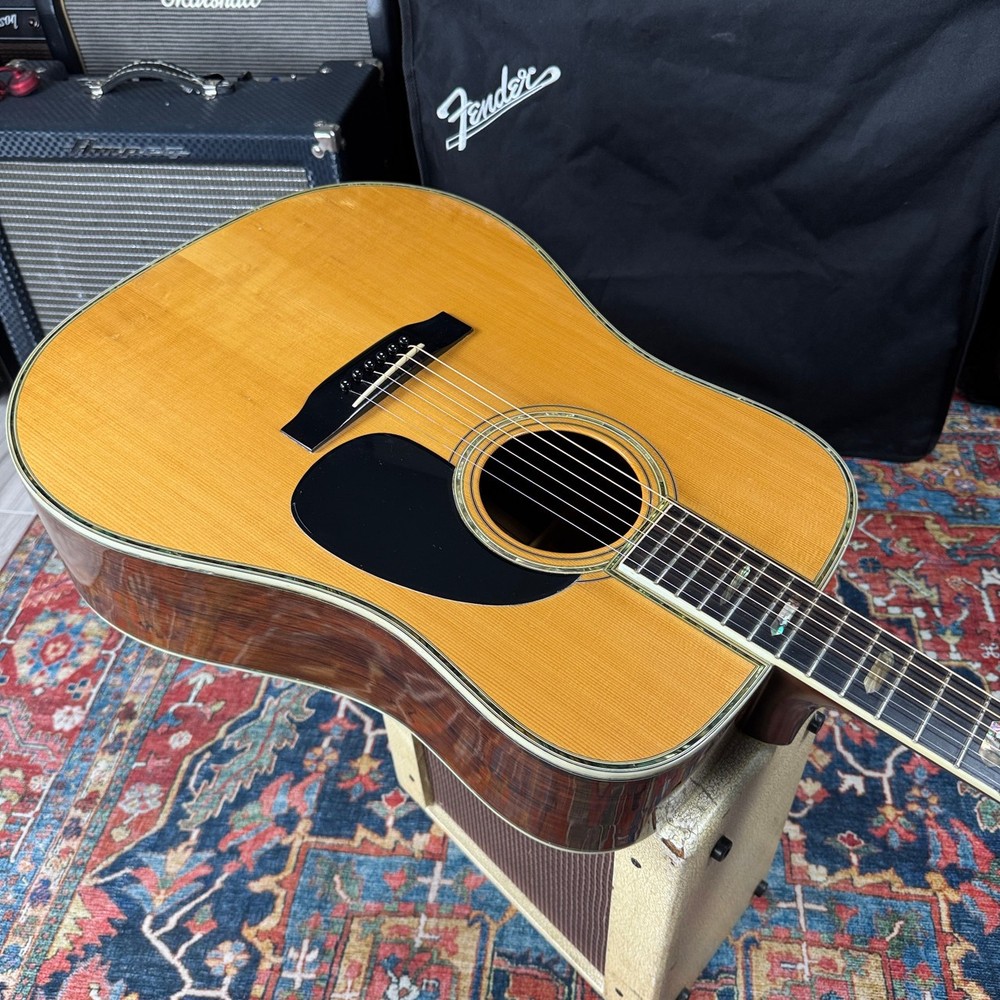 Morris W100 X-Braced Dreadnought MIJ Hand Built