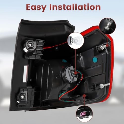 Tail Lights Outer Assembly Compatible with 2010-2017 GMC Right Side 10-17 Outer