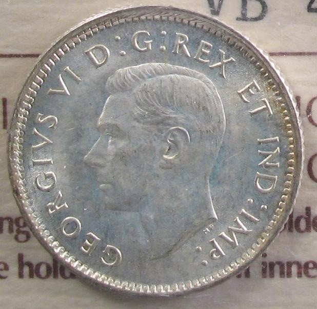 1941 Canada Ten Cent - ICCS MS-63