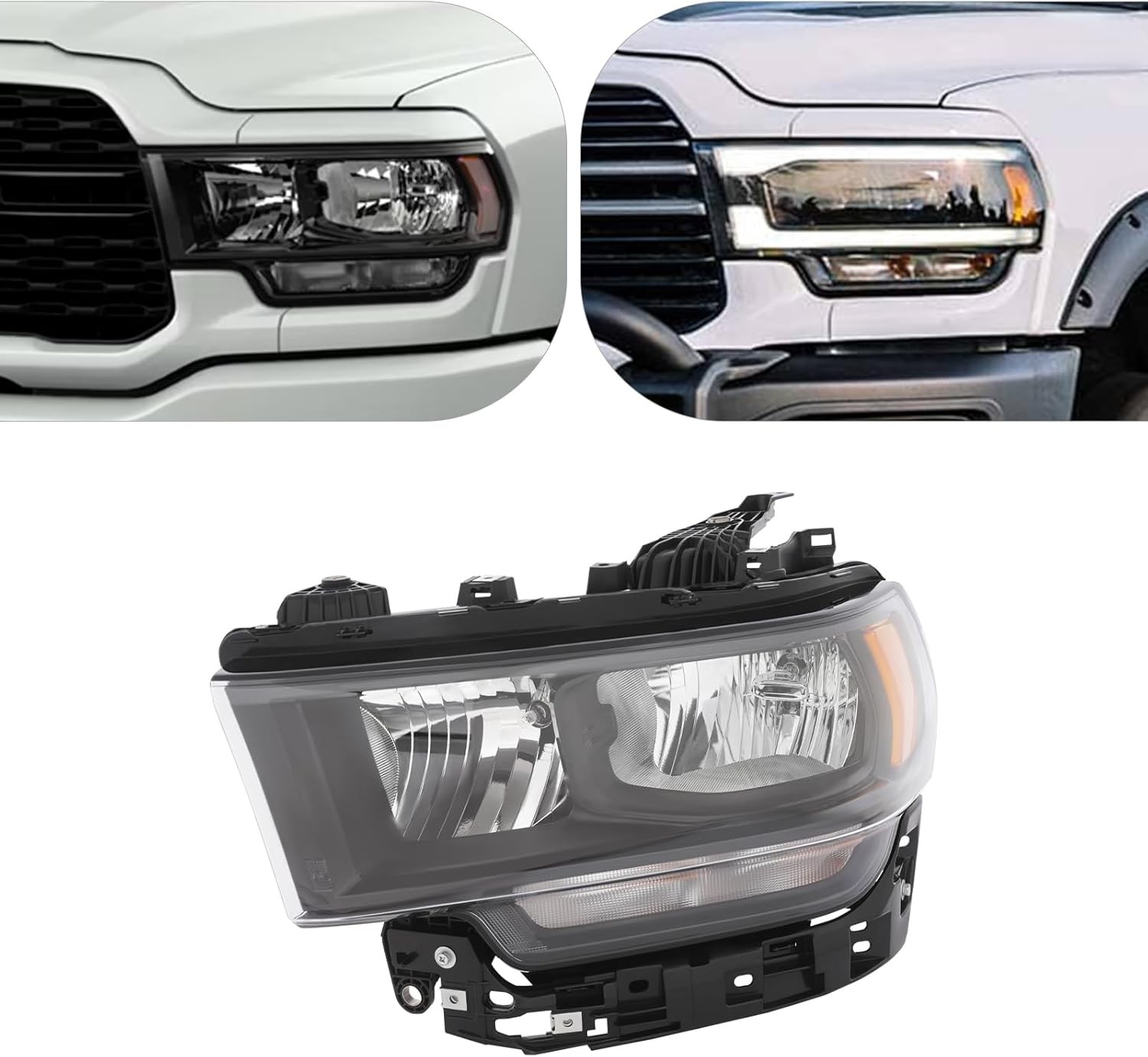 For 2019-2024 Dodge RAM 2500 3500 Tradesman & Bighorn Driver Left Side Headlight