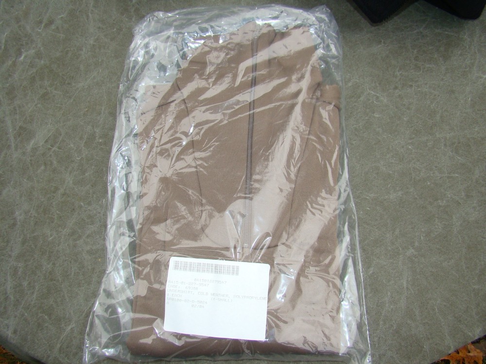 New in Package Extra-small Polypropylene undershirt long john top Polypro