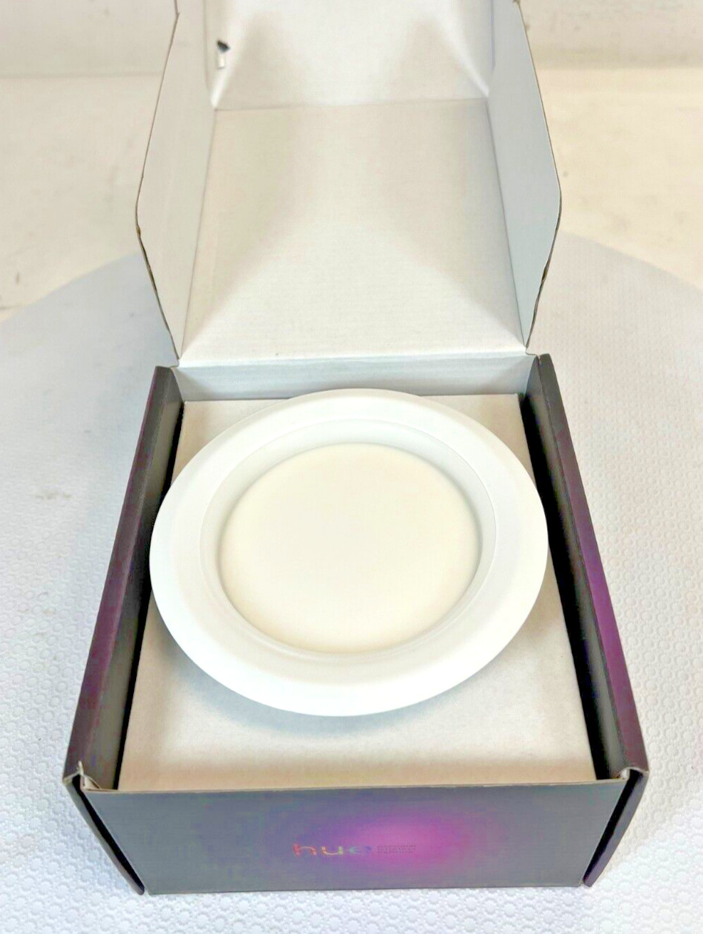 PHILIPS HUE White & Color Ambiance 4" High Lumen Retrofit Recessed Downlight