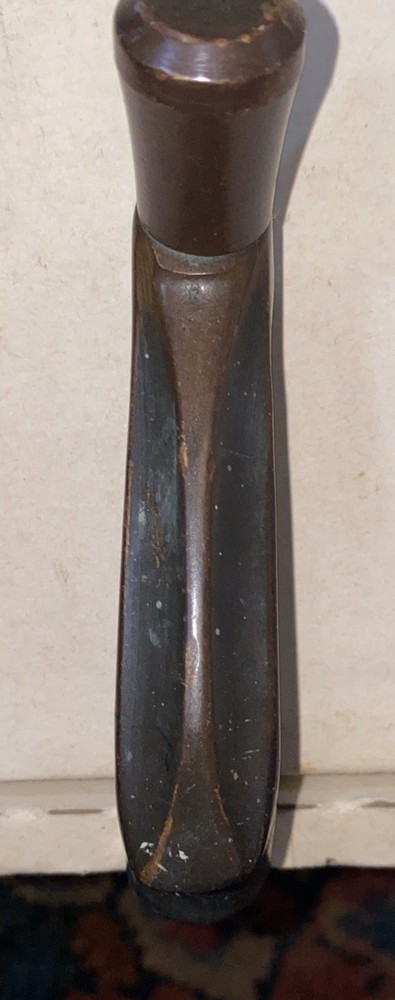 Antique WINDOW CRANK HANDLE Solid brass vintage casement interior