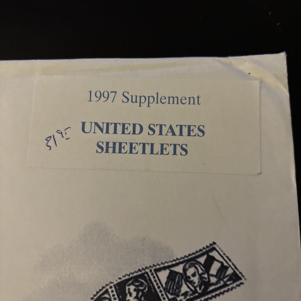 Minkus Album Pages - 1997 Supplement - US Sheetlets