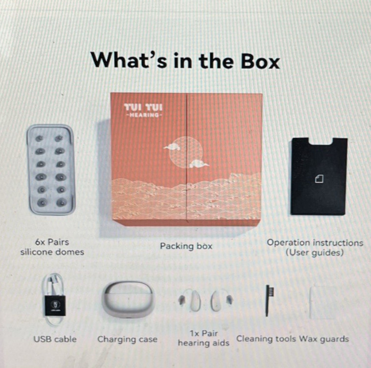 Tui Tui Hearing Aid bluetooth