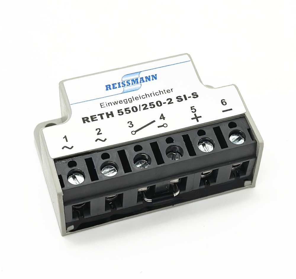 REISSMANN Einweggleichrichter RETH 550/250-2 SI-S Half Wave Rectifier module