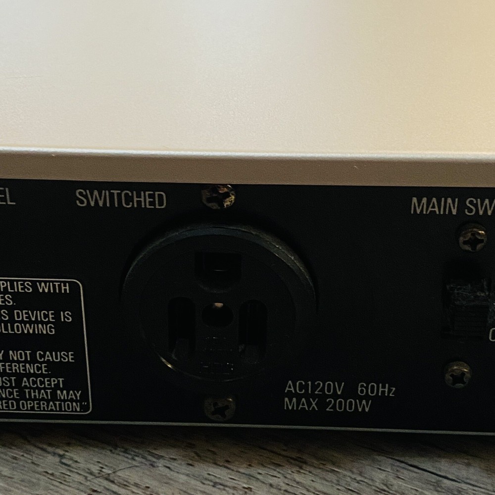 NEC PLL TV Tuner / Timer TU-831EN Untested Vtg