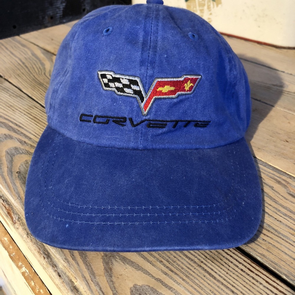 VinTageCorvette Embroidered Performance Cap/Hat Adjustable Slideback
