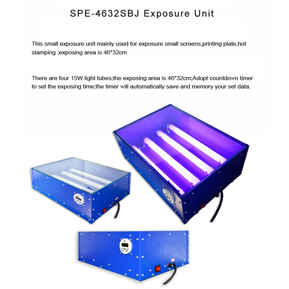 Exposure Unit Silk Screen Printing LED Light Box Plate Screen Printing Machine