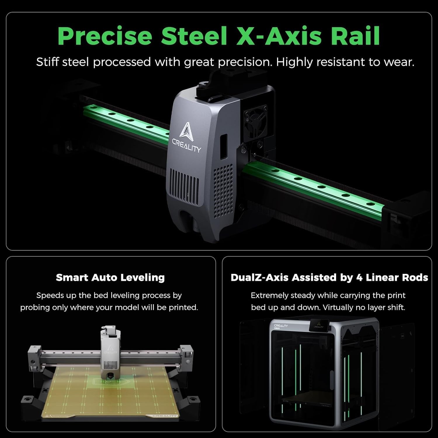 🔥Creality K2 Combo 3D Printer 600mm/s Speed MultiColor with Free 2KG RFID PLA