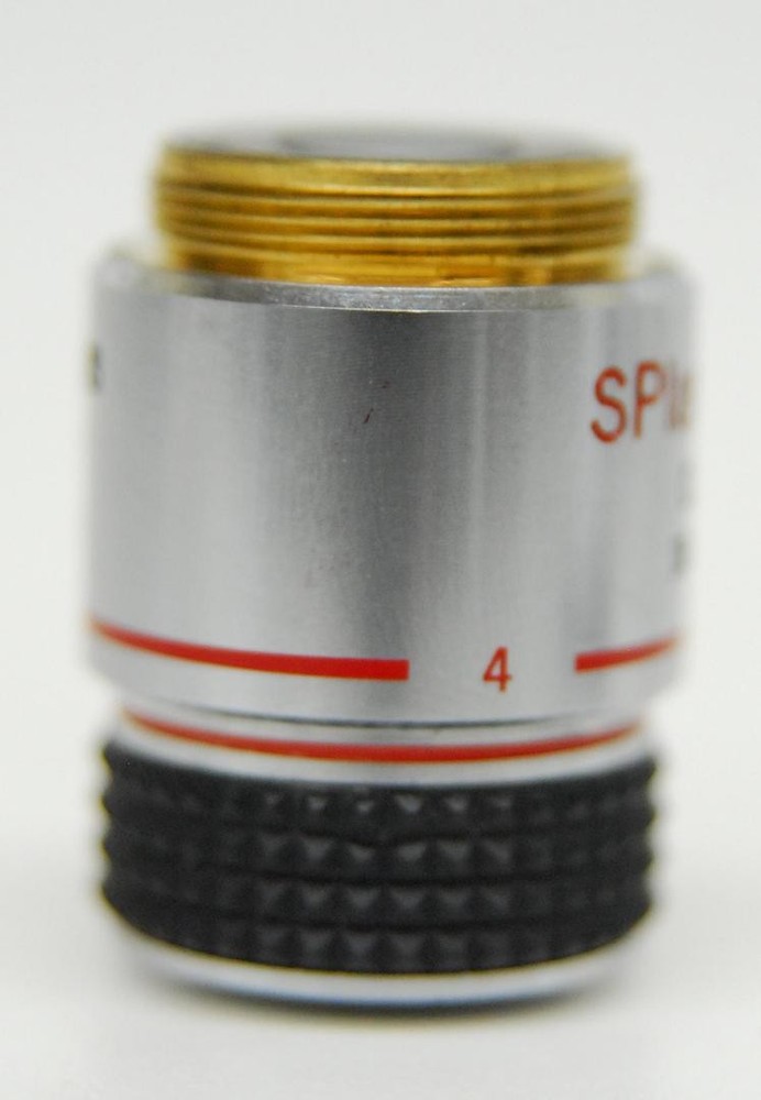 Olympus 1-LP124 SPLAN 4 PL 4x Phase Contrast Microscope Objective
