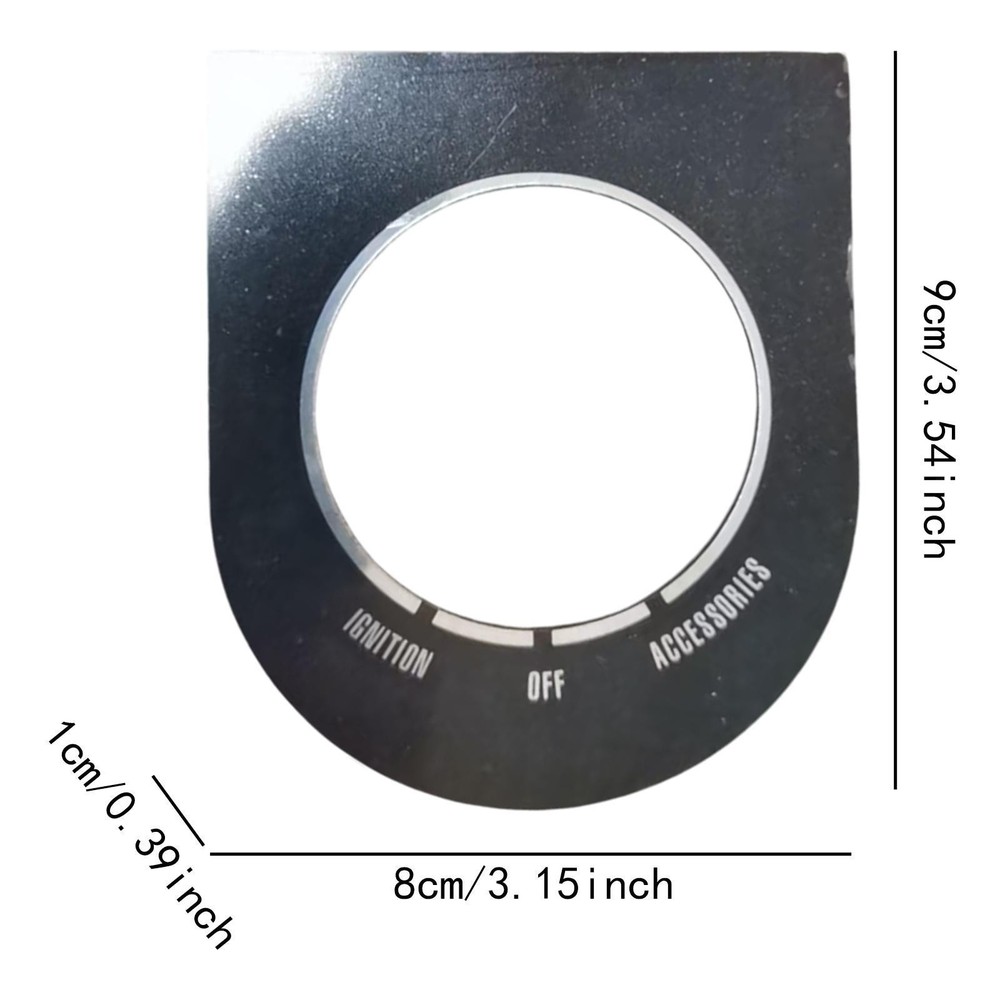 Dash Cover Switch Nameplate Directly Replace High Performance