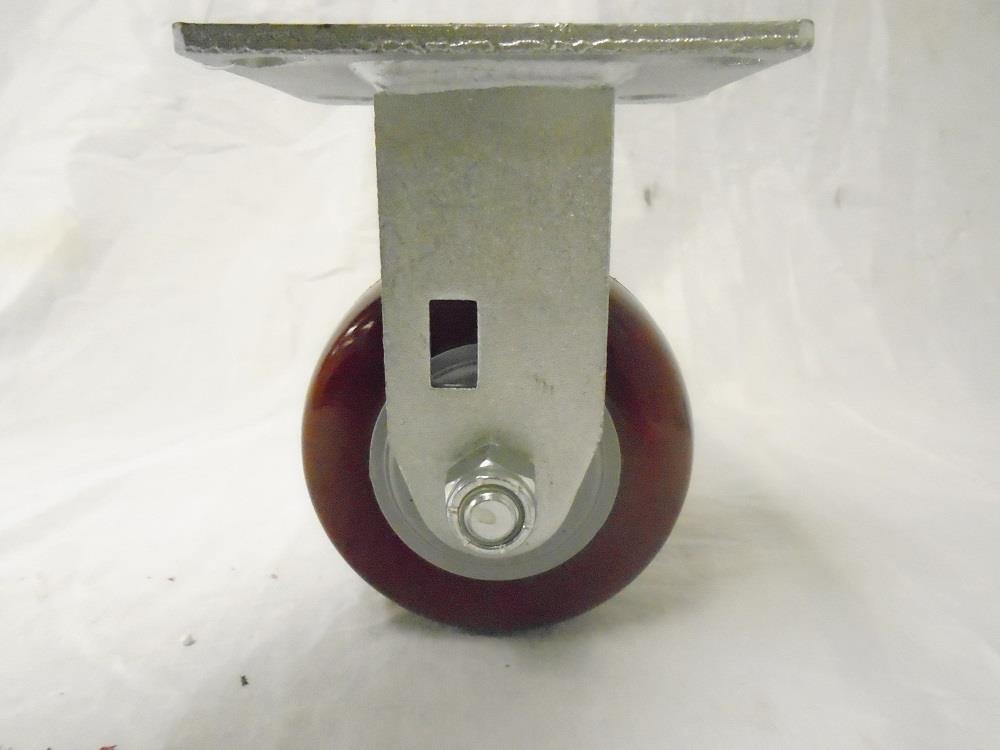 4" x 2" Rigid Caster Polyurethane Wheel 500 lbs Tool Box