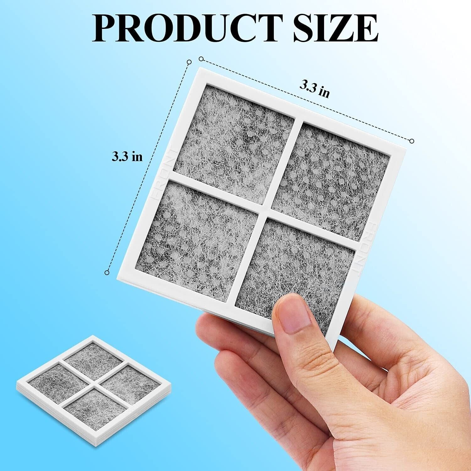 1/2/3/4 Pack LG LT120F Fresh Air 6 Month Replacement Refrigerator Air Filter NEW