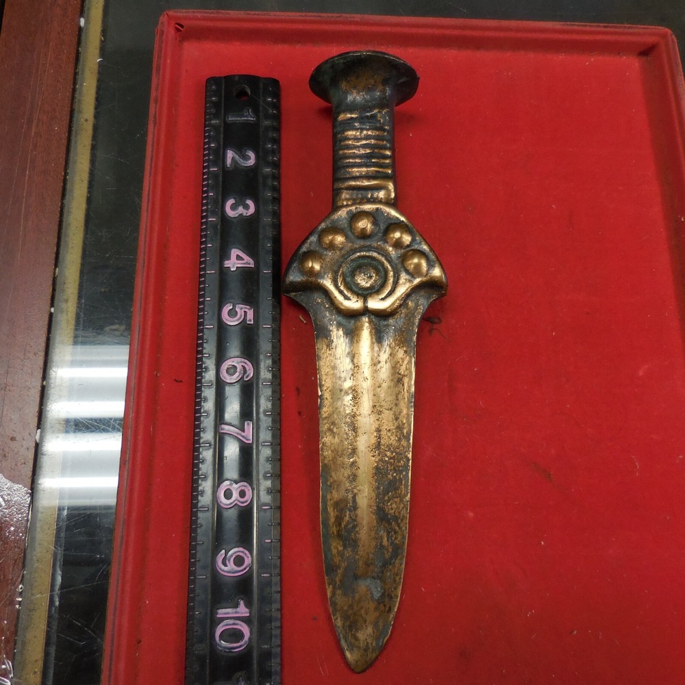 VINTAGE DANISH BRONZE DAGGER