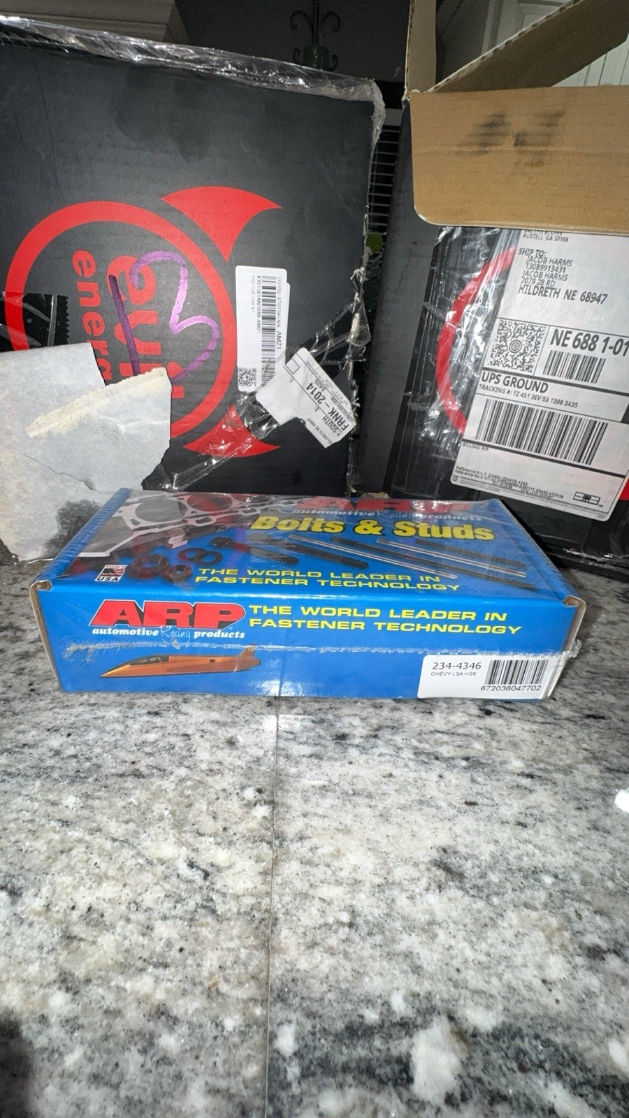 ARP Head Studs& Bolt Kit for Gm 6.2 Ls LSA ARP- 234-4346 Pro Series Cylinder Kit