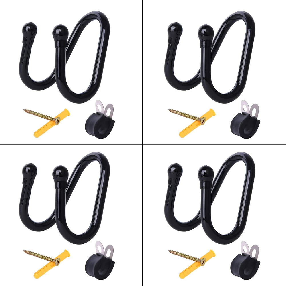 4 Pack Small Adjustable Sword Wall Mount Display Rack Stand Holder Hook Hanger f