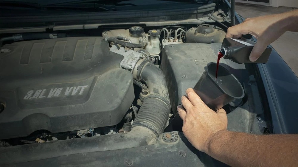 75-068 Long Neck Plastic Funnel - 2 Quart