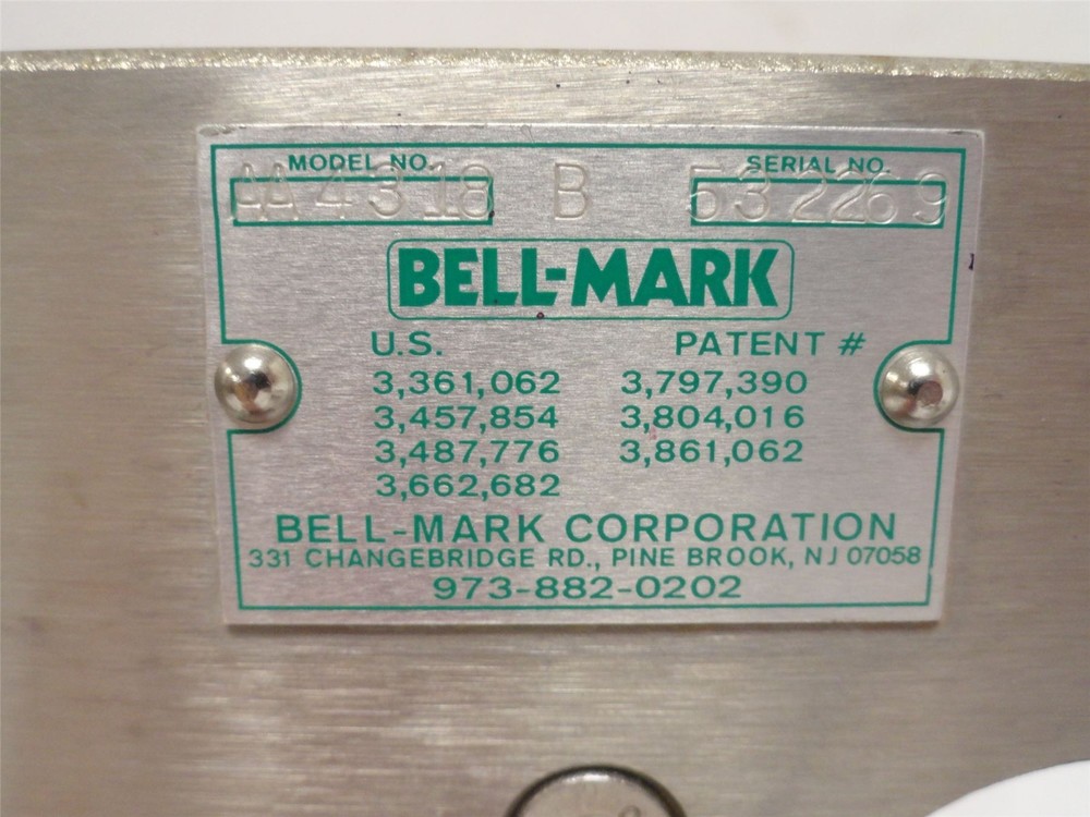 251258 Old-Stock; Bell-Mark AA4318 Multivac US4318 Printer Date Coder