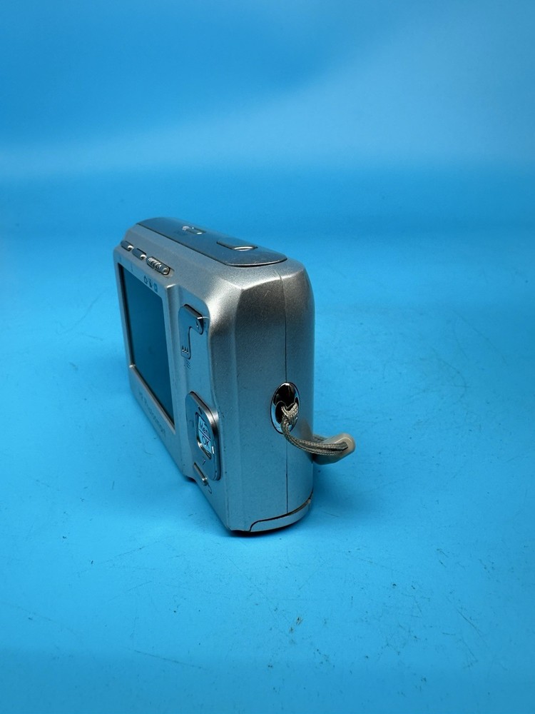 HP Photosmart M447 5.0MP Compact Digital Camera Silver Tested