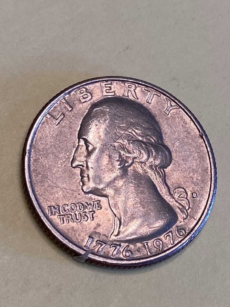 Liberty Bicentennial Quarter D ￼