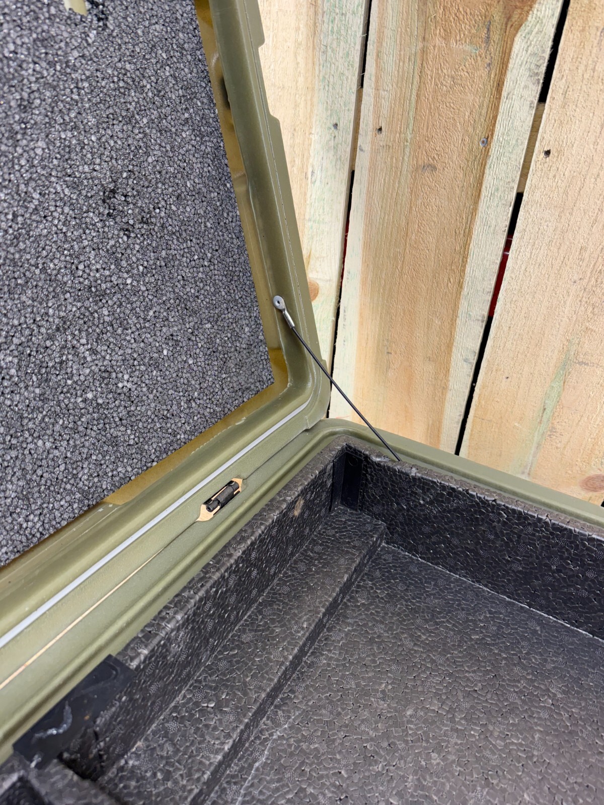 PSI Case 23X21.5X7" Green Military Waterproof Storage Container Hardigg