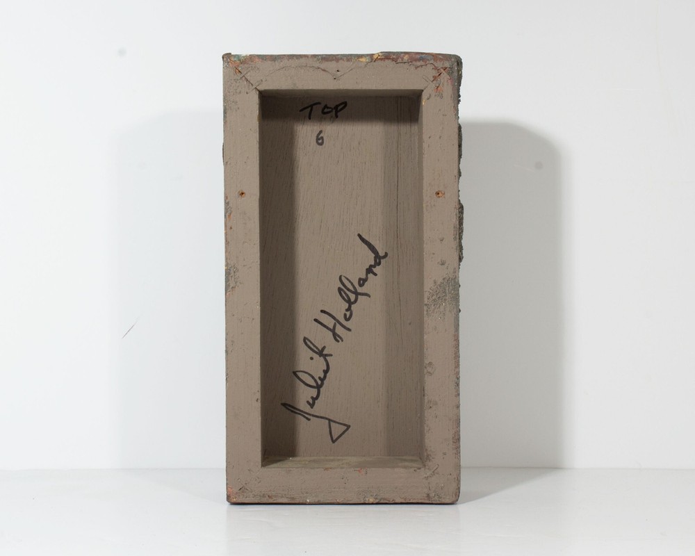 Juliet Holland Signed Mixed Media Wall Assemblage