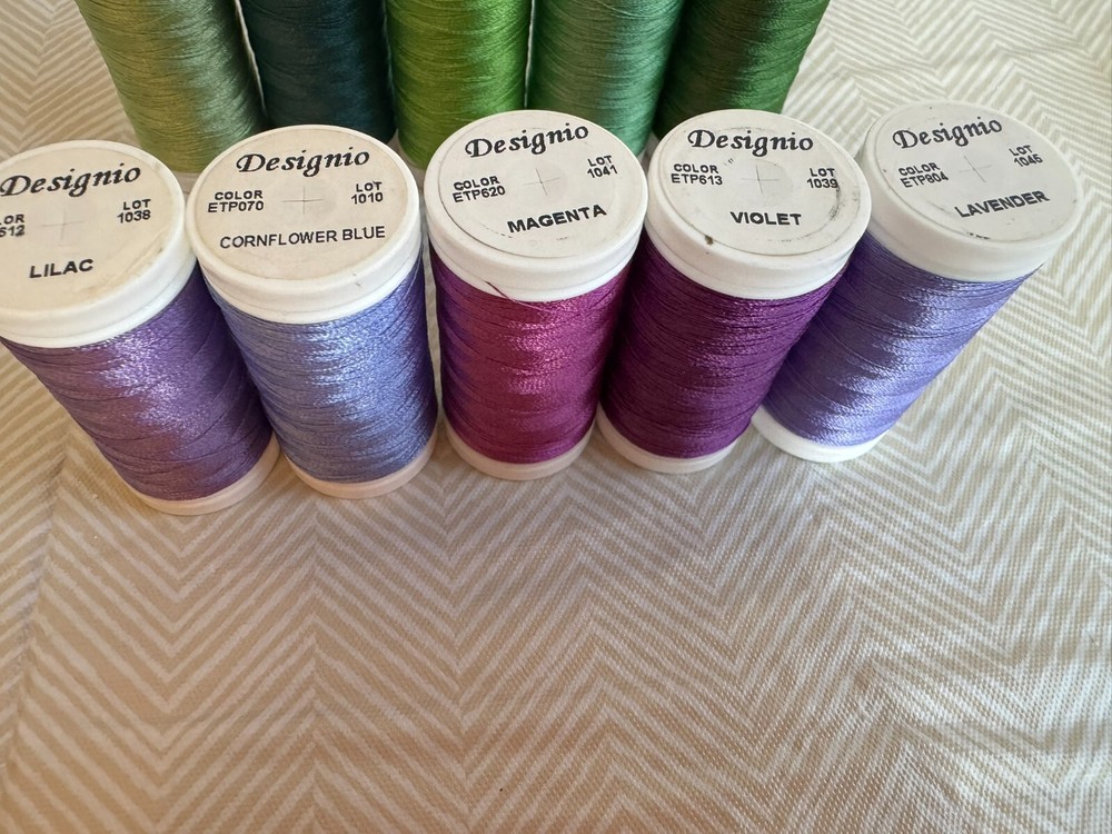Designio Embroidery Thread, 50 Spools